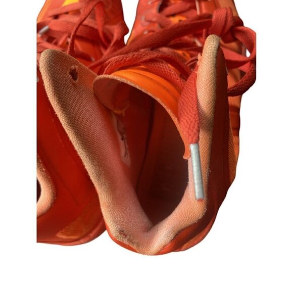 Nike Zoom Hyperfuse 2011 Men's Basketball Shoes  469757-800 Orange/Gray 8.5 US - Picture 6 of 8